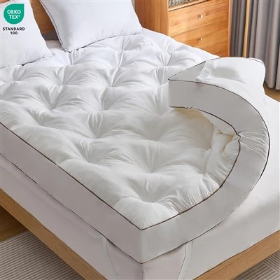 Topper nệm mút hoạt tính cực dày giúp giảm đau lưng